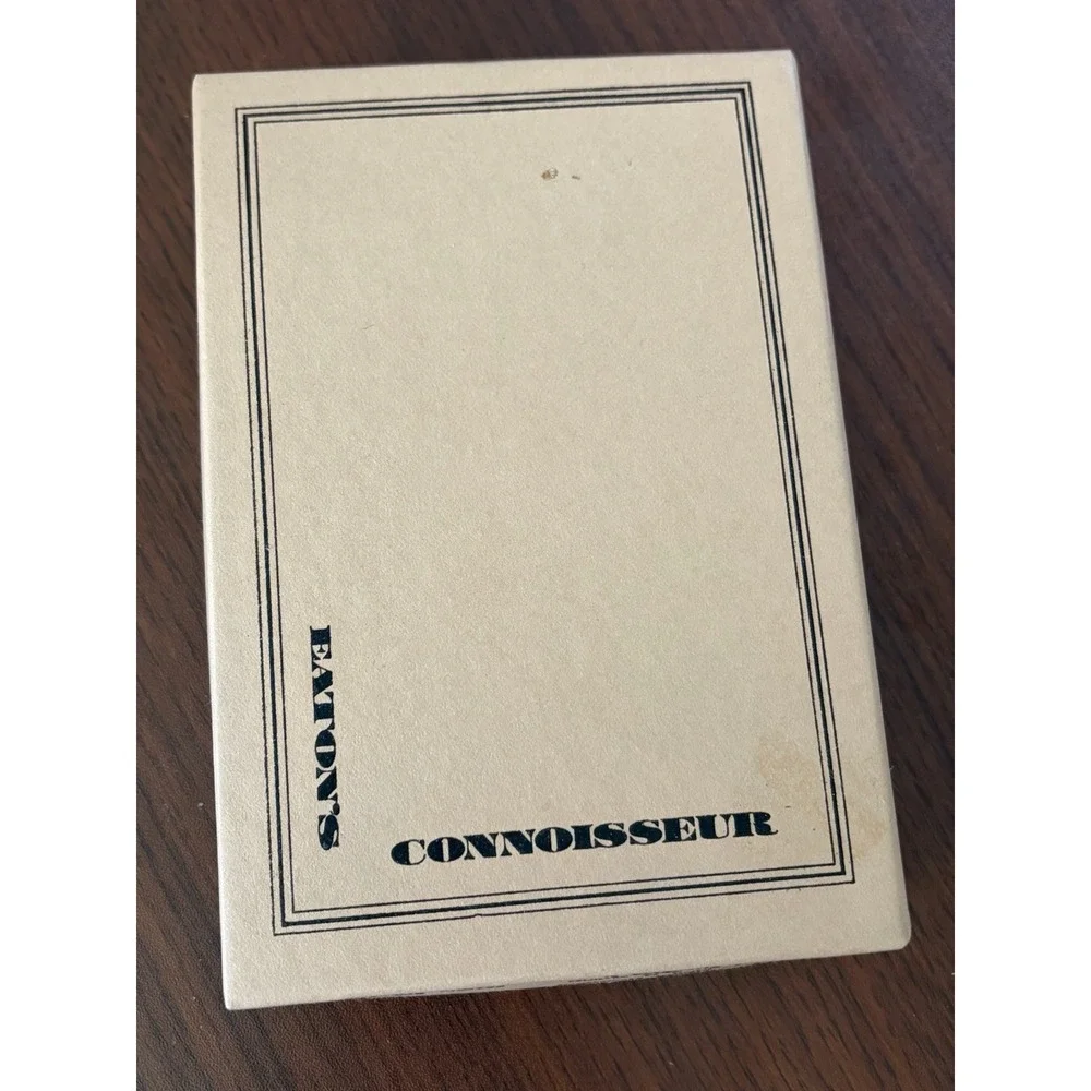 Vintage Eaton's Connoisseur Notes Box Of 12 with Envelopes New 3 7/8